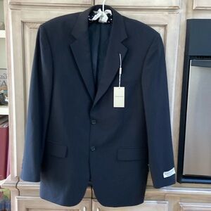 Pronto Uomo men’s sport coat sz 41R wool NWT black